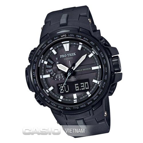 Đồng hồ Casio G-Shock PRW-6100Y-1B Thiết kế màu sắc ấn tượng đậm chất đàn ông